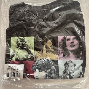 BRAND NEW Taylor Swift Black Eras Tour Tee up to London